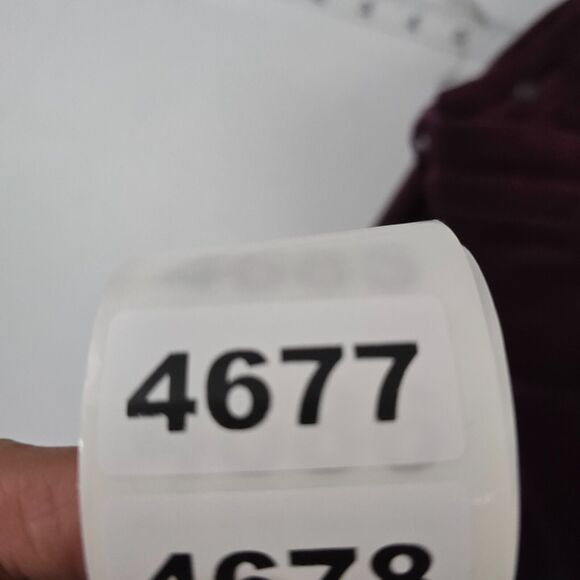 Kut from the kloth Mia toothpick skinny jeans pants corduroy red 6 womens 4677 - Picture 13 of 13